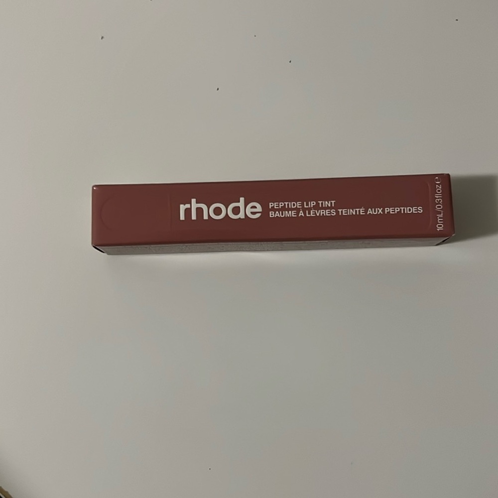 Rhode lip treatment in toast